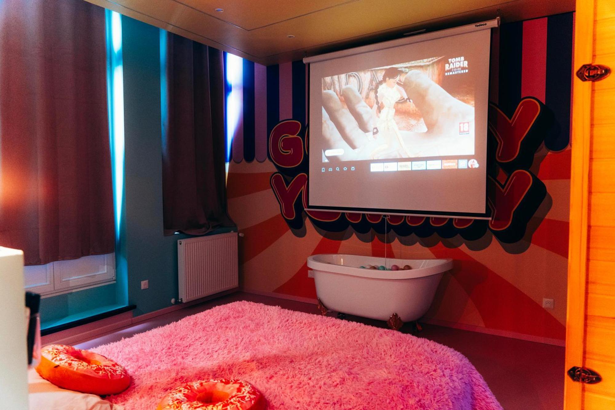 Capsule Bonbon - Balneo - Sauna - Billard - Nintendo Switch Douai Zewnętrze zdjęcie